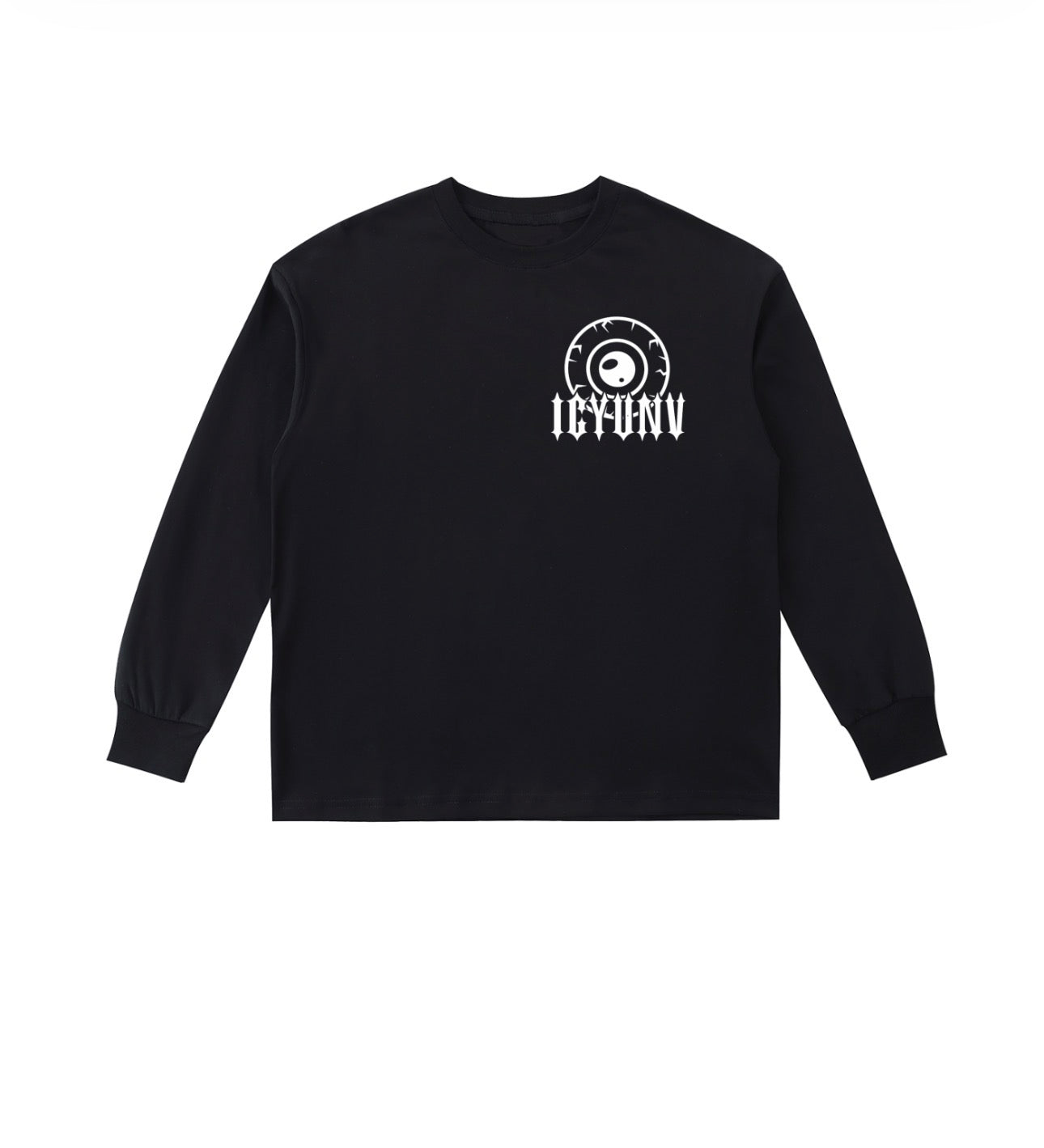 Black logo long sleeve