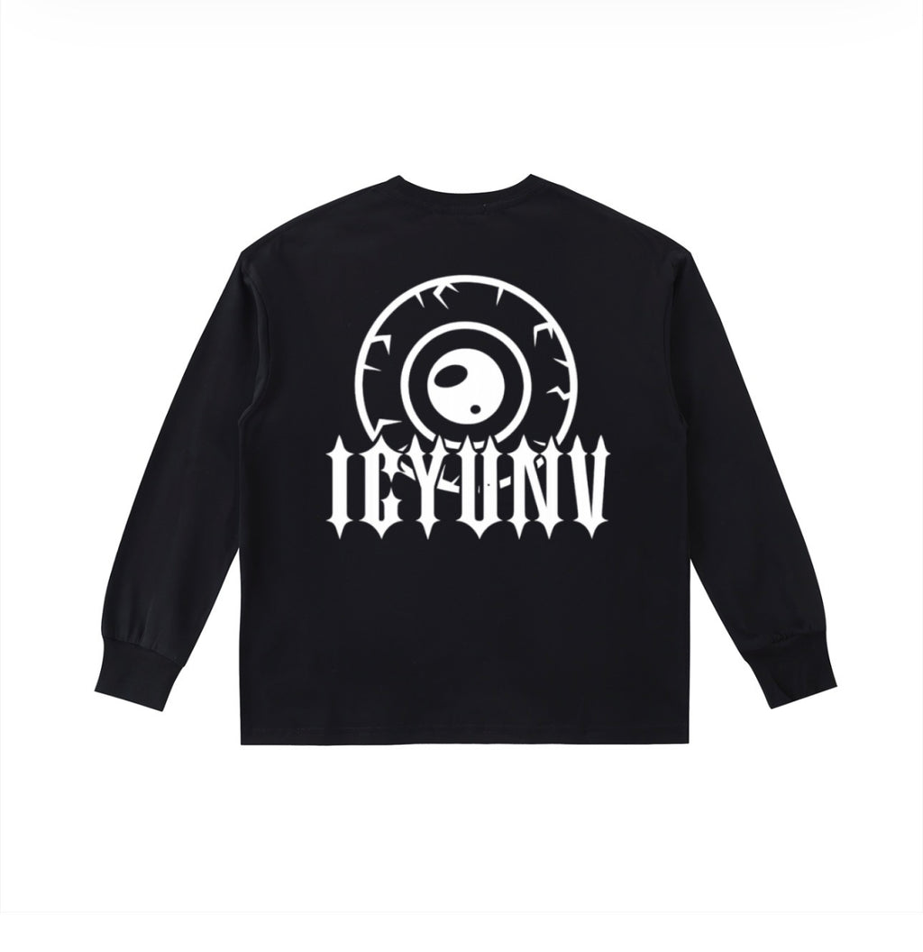 Black logo long sleeve