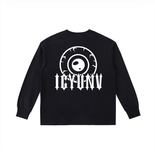 Black logo long sleeve